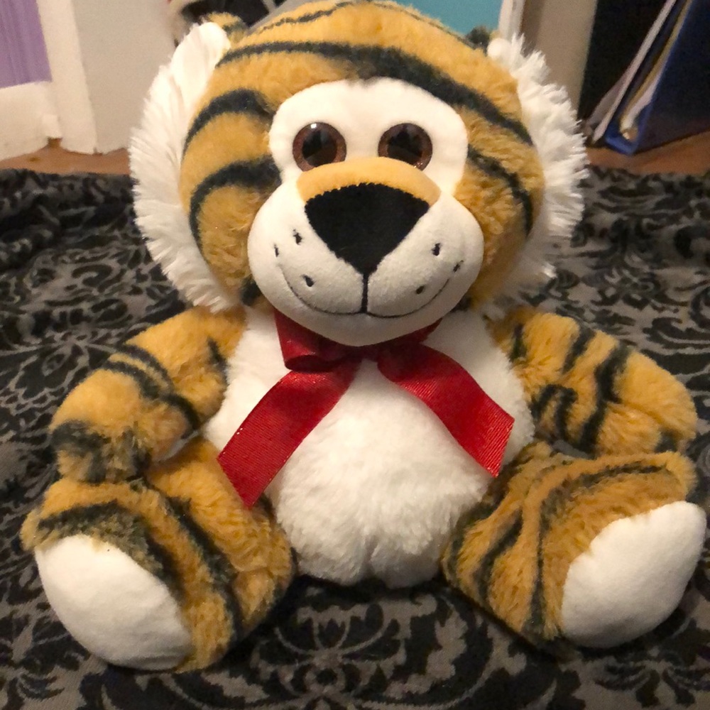 tiger stuffed animal